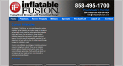 Desktop Screenshot of customadvertisinginflatable.com